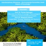 Interdisciplinary Workshop “Environmental Humanities Meets History of Knowledge” at the University of Konstanz, 20th-21st November 2025