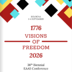 Talks by Otilia Teodorescu-Stadler and Timo Müller at the 36th Biennial Conference of the European Association for American Studies, September 2nd 2026